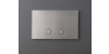 Cea Hydroplate plaque de commande WC avec deux boutons PLA02